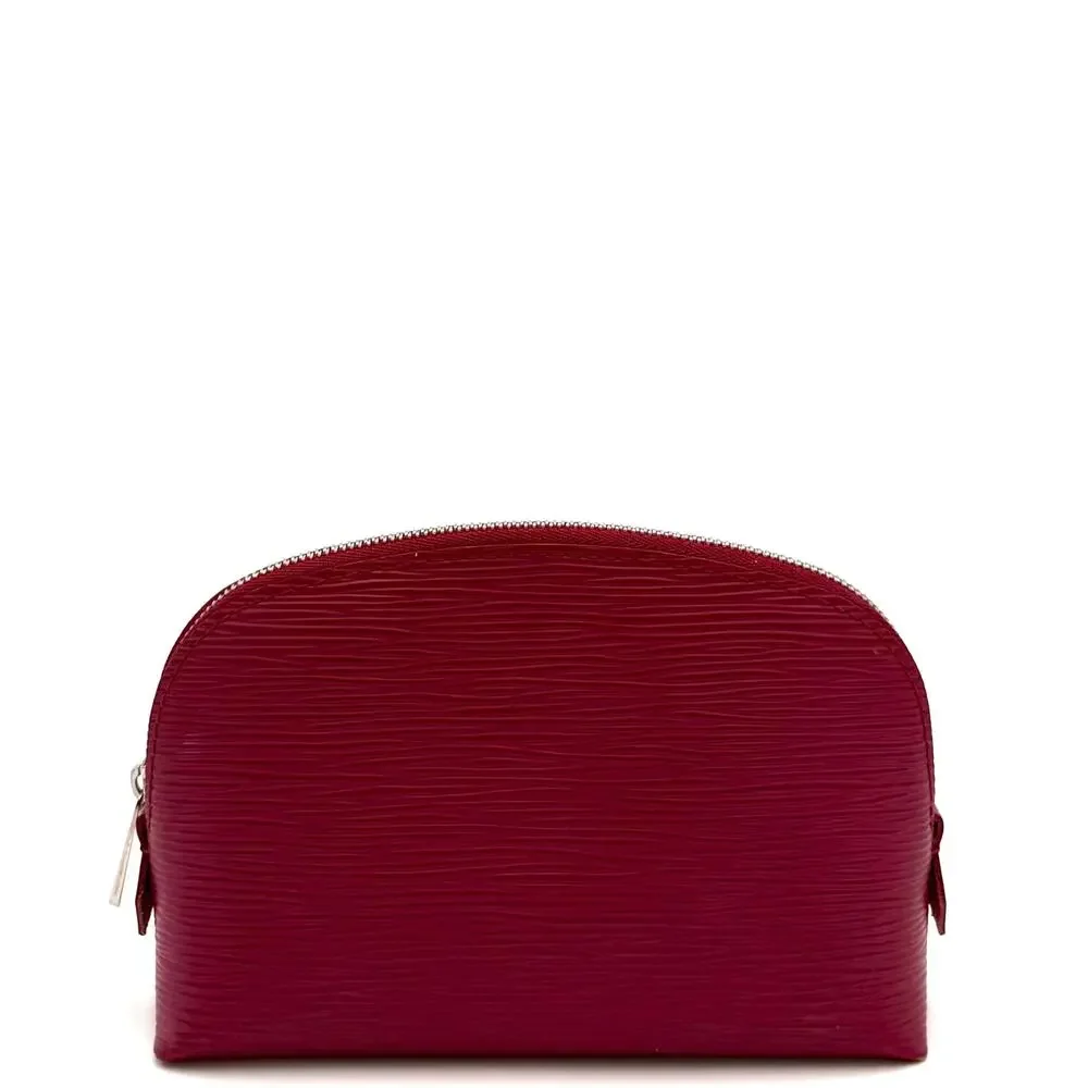 Epi Leather Cosmetic Pouch